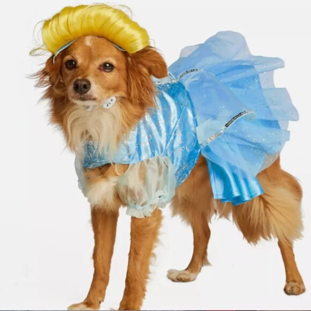 NWT Disney Tails Cinderella‎ Halloween Dog Pet Costume - Small-
